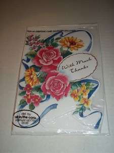   GREETING CARDS CARD SET OF 8 POP UP ALL OCCASIONS FRIEND THANK YOU