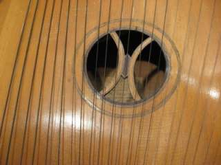   ANTIQUE BANDURA made in 1924 harp zither guitar banjo lute dulcimer