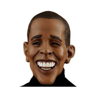    New President Barack Obama Vinyl Halloween Costume Mask: Clothing