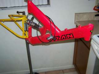 American Made Titan Full Suspension Frame with Stratos Rear Air Shock 
