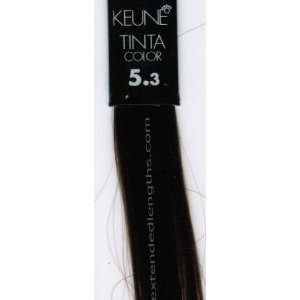  Keune Tinta Color 5.3 Permanent Hair Coloring 60ml: Health 