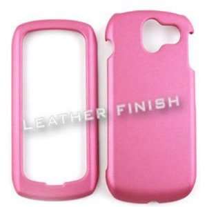  Pantech Crux 8999 Honey Pink, Leather Finish Hard Case/Cover 