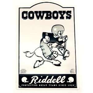  Cowboys Horse Collectible 12 x 18 Tin Sign