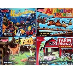   Sets: Alphabet Train, Pets, Farm Friends, & Underwater: Toys & Games