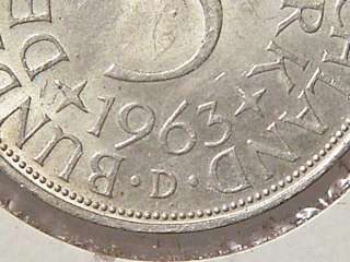 1963D German 5 Mark Coin/Uncirculated  