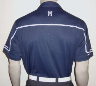 2011 Nike Tiger Woods Bonded Back Golf Polo Shirt w/ Ribbon  