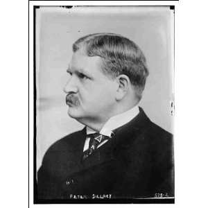  Reprint Peter Delacy, profile portrait 1900: Home 
