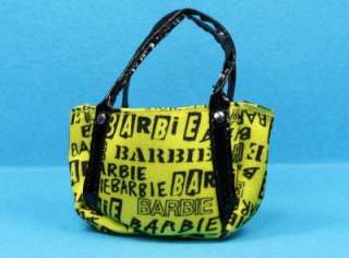 Barbie Basics Look 001 Collection 002 Yellow Black Bag Purse Tote 