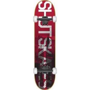   Ave Complete Skateboard   8.25 Red w/Thunder Trucks: Sports & Outdoors