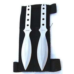Pc. 5.5 Throwing Knives with Wrist Sheath:  Sports 