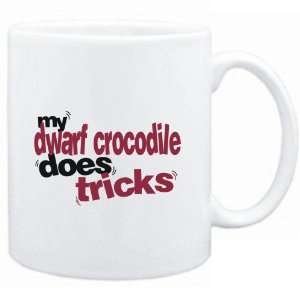 Mug White  My Dwarf Crocodile does tricks  Animals 