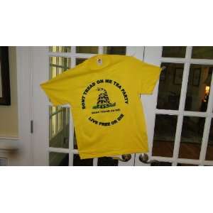  Dont Tread on Me Tea Party T shirt X LARGE: Everything 