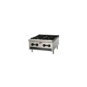 Wells Manufacturing Two Burners Gas Hot Plate with 4 Legs  