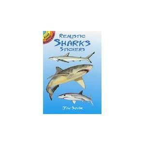  Dover Sticker Book Sharks Arts, Crafts & Sewing