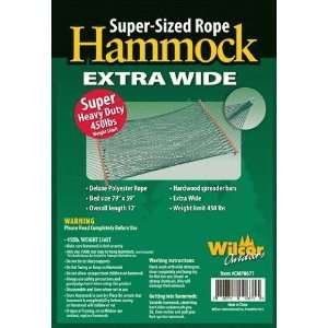  Super Sized Rope Hammock Extra Wide: Home & Kitchen