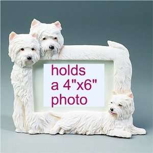  West Highland Terrier (Westie) 4x 6 Picture Frame Home 