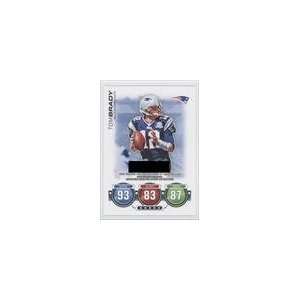  2010 Topps Attax Code Cards #7   Tom Brady Sports 