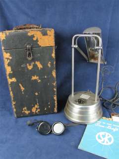 1944 Sun Kraft Ultraviolet Therapy Lamp, Goggles & Case  