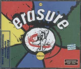 ERASURE, CIRCUS – REMASTERED SPECIAL EDITION. FACTORY SEALED 2 CD 