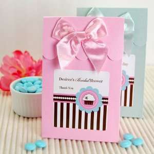  Personalized Cupcake Themed Candy Bags (2 Sets of 12 