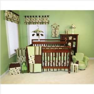  Giggles 4 Piece Crib Bedding Set by Trend Lab: Baby
