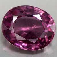 Masterpiece Collection Oval Faceted AAA Natural Rhodolite Garnet 
