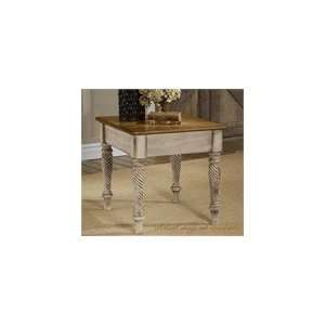  Hillsdale Wilshire End Table in Antique White: Home 