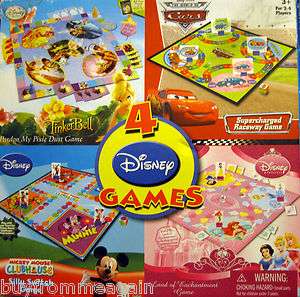   Board Games Cars Raceway Mickey Mouse Silly Switch TinkerBell Princess