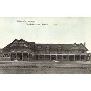  1910 Vintage Postcard Bisonte Hotel Hutchinson Kansas 