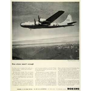  1944 Ad Boeing Co B 29 Superfortress Heavy Bomber WWII War 