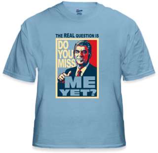 President Ronald Reagan Miss Me Yet T Shirt sz XL  