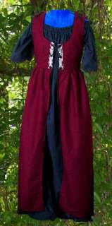 Renaissance Medieval Clothing Child MeganOverdress 7 14  