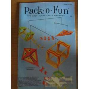  Pack o Fun Scrap Craft Magazine March 1974: Everything 