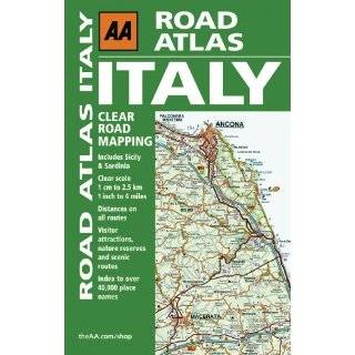 AA Road Atlas Italy by AA Publishing ( Paperback   Apr. 1, 2012)