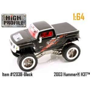  Jada Dub City High Profile Black Hummer H3T Concept 1:64 