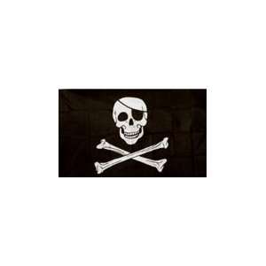  Black Skull Safety Flag: Automotive