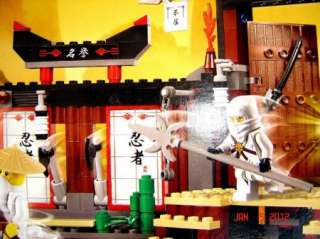 NEW LEGO NINJAGO MASTERS SPINJITZU DOJO SET #2504 SENSEI WU ZANE 