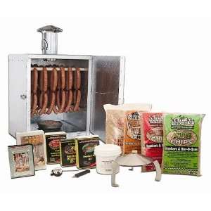  Meat & Sausage Smoker Kit with 20 Lb Smokehouse 