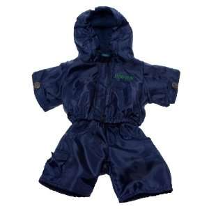 Blue Snow Fun Outfit w/pants fits most 14 18 stuffed animals and 
