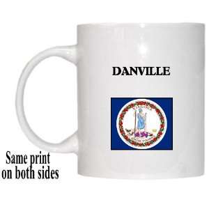   US State Flag   DANVILLE, Virginia (VA) Mug 