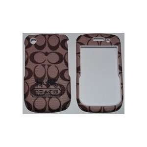  BLACKBERRY CURVE 8520/8530/9300 C STYLE BROWN CASE/COVER 
