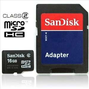 : Sandisk Micro Sd / Micro Sdhc 16gb Flash Memory Card for Blackberry 