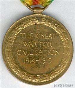 Great War Pair BWM & Victory, Royal Irish Regt, s9991  