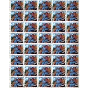Oklahoma American Music Full Sheet of 40 x 29 cent US Postage Stamp 