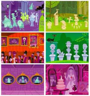 Disney SHAG Haunted Mansion Postcard Set in Tin (14pc)  