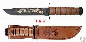 KA BAR #9127 U.S. Army Iraqi Freedom Comm. Knife / NEW  