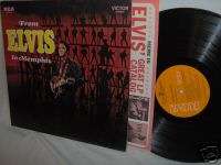 ELVIS PRESLEY FROM ELVIS IN MEMPHIS LSP 4155 vinyl LP  