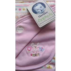  Gerber Organic Reversible Bunnies Baby Blanket: Baby