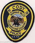 cody wyoming buffalo bill s yellowstone country shoulder police patch