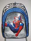 SPIDERMAN BLUE BOOK BAG/BACK PACK FOR SCHOOL~NEW